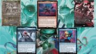 The MTG x TMNT set features some familiar friends (and foes) and some stellar throwback art (Image via Wizards of the Coast)